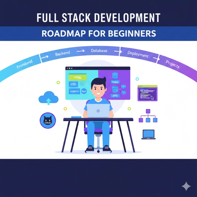 Full Stack Development Roadmap for Beginners: Step-by-Step Guide