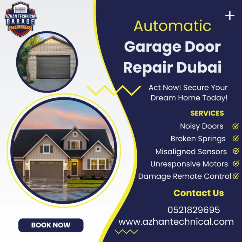 New Techniques of 2025 for Automatic Garage Door Repair Dubai – Prompt Services