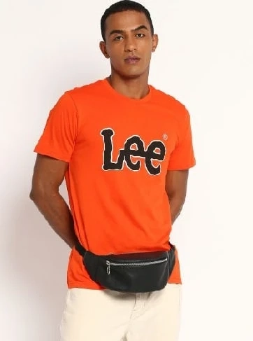 Buy Mens Crew Neck tshirts Online in India | Lee