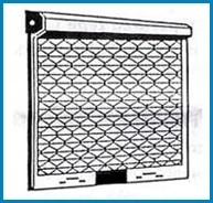 Grill Rolling Shutters in India, Grill Rolling Shutter in India