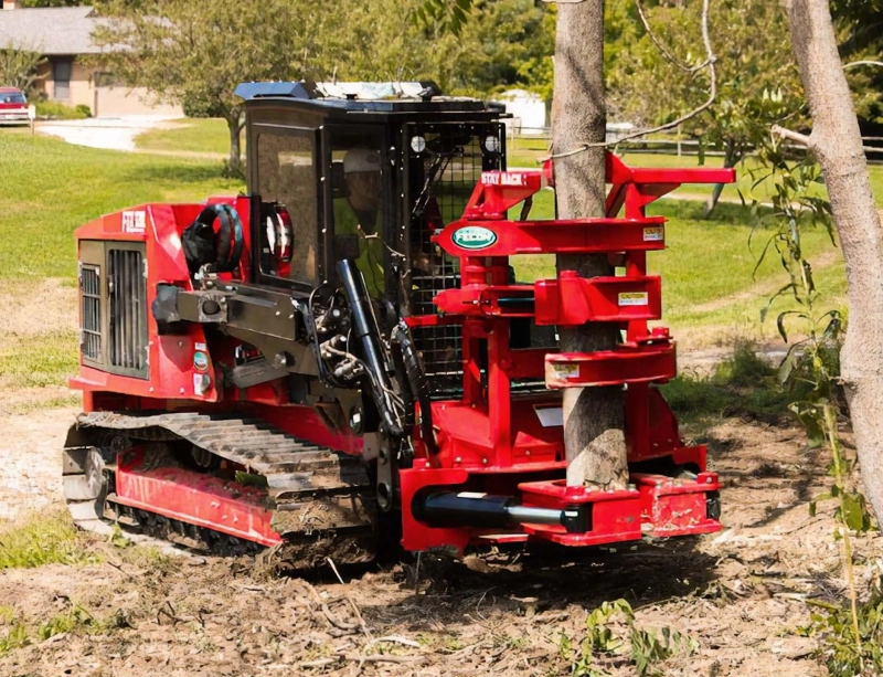 Fecon's Forestry Attachments - Skid Steer With Tree Shear