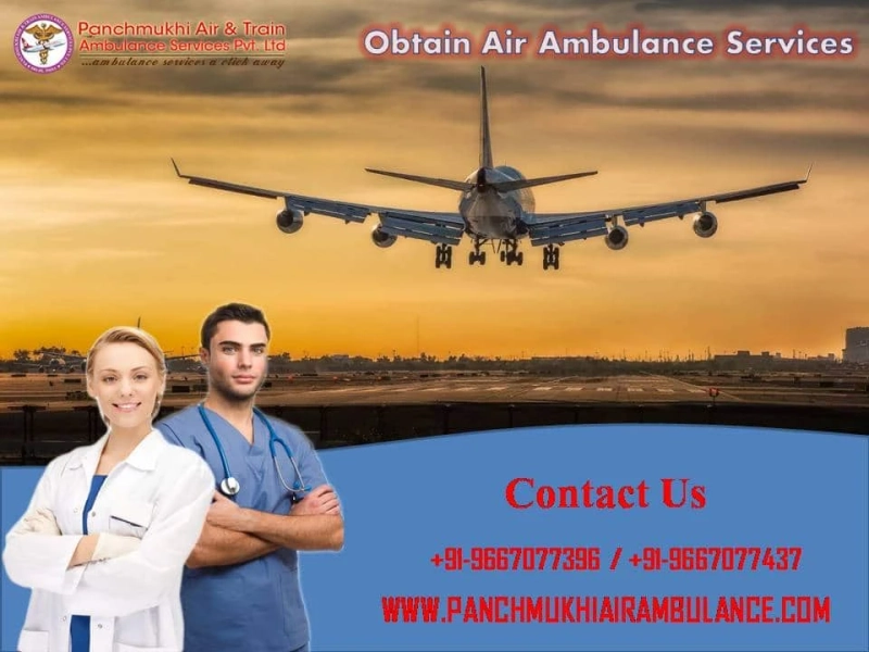 Panchmukhi Air Ambulance Service in Gorakhpur: World-Class Facility & Remarkable Medical Assistance