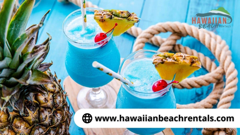 Tropical cocktails from Hawaii: a slice of paradise