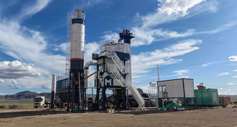 Targeted Improvements in Asphalt Batch Plants for Extreme Climates