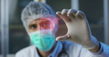 Holography is emerging as a promising technology for representing complex 3D structures in the medic