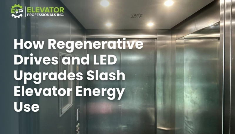 How Regenerative Drives and LED Upgrades Slash Elevator Energy Use