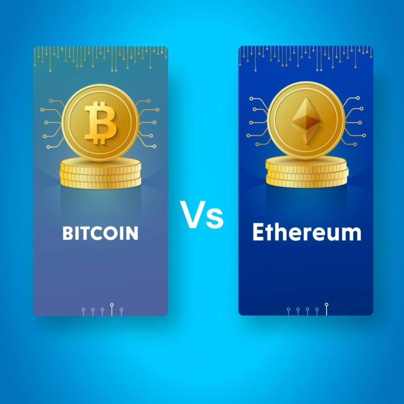 What distinctions and similarities does the Cryptocurrency Ether have with bitcoin?