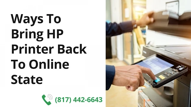 (817) 442-6643 HP Printer Troubleshooting Offline Error