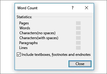 How to Get Character Count in a Microsoft Word Document?