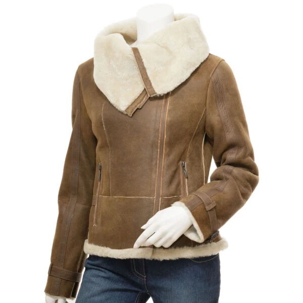 Brown Leather Bomber Jacket Women’s: Elevate Your Style
