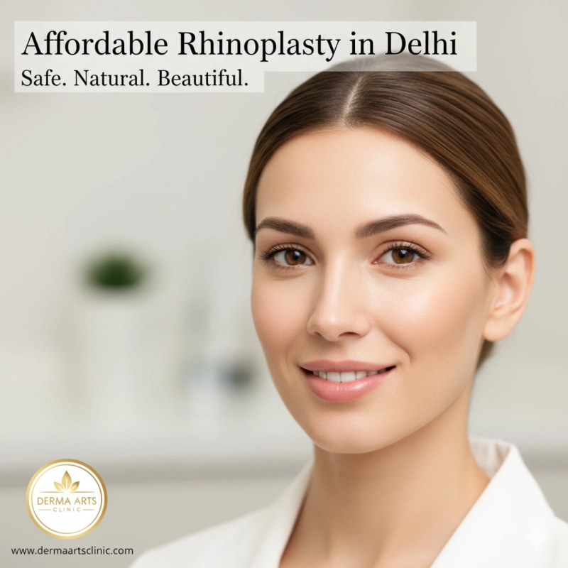 Best Nose Surgery Cost in Delhi | Affordable Rhinoplasty at Derma Arts