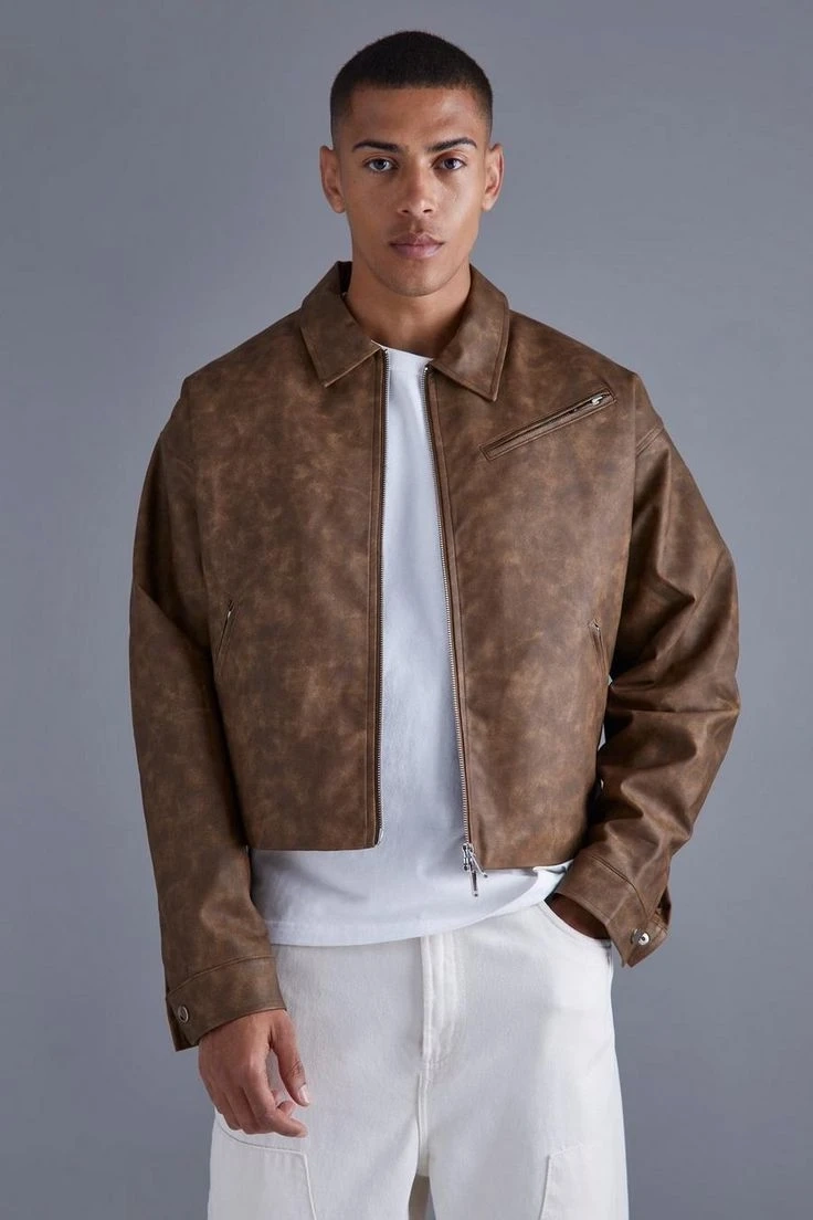 How to Choose and Style the Perfect Mens Distressed Leather Jacket