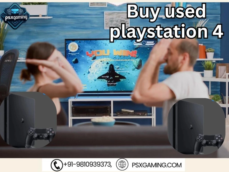 Buy Used PlayStation 4 – The Smart Gamer’s Choice