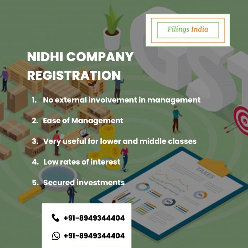 REGISTRATION BUSINESS AS NIDHI COMPANY