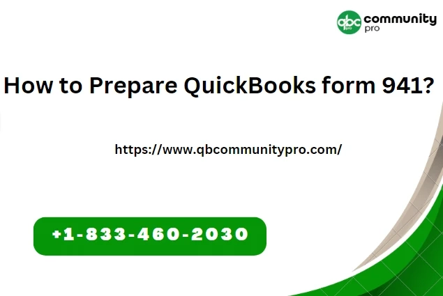 How to Prepare QuickBooks form 941?