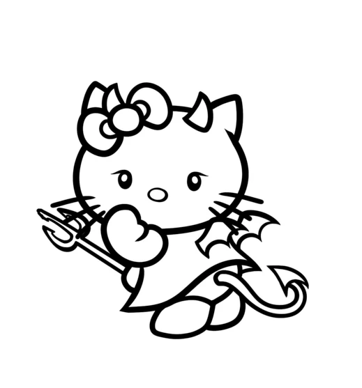 Hello Kitty and Friends Coloring Pages Printable Free
