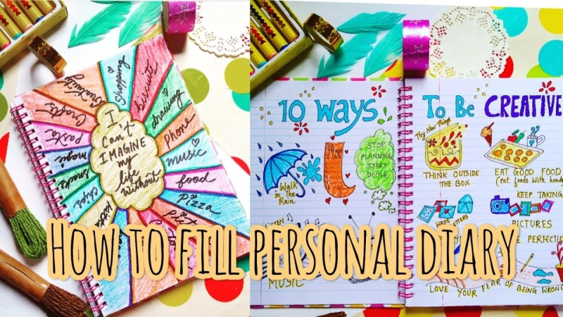Personal Diary First Page Ideas to Start Your Journal with Creativity