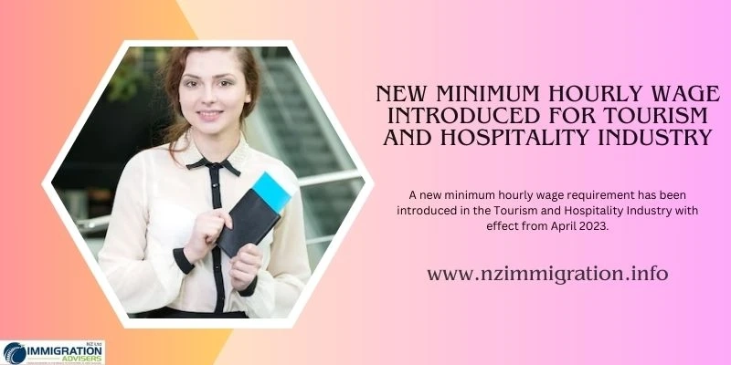 New minimum Hourly Wage Introduced for Tourism and Hospitality Industry
