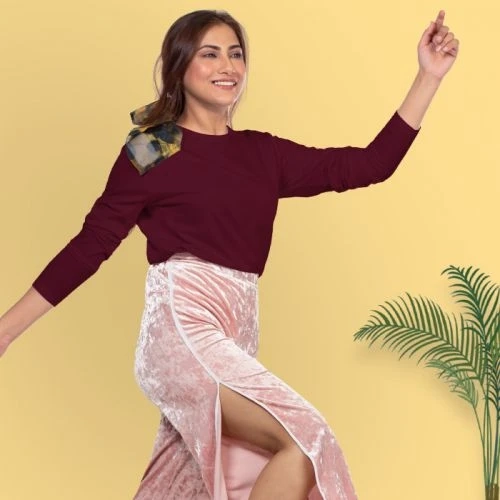 Fashionable and latest Full Sleeve T-shirts for Women to shop for!
