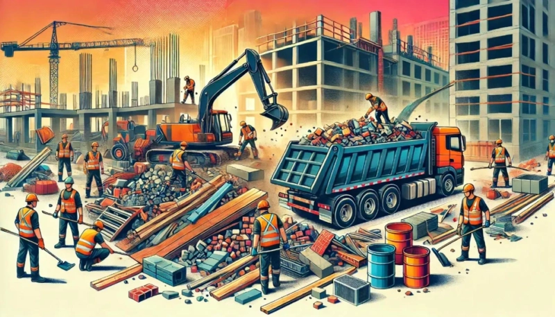 How to Safely Remove Construction Debris from Your Job Site