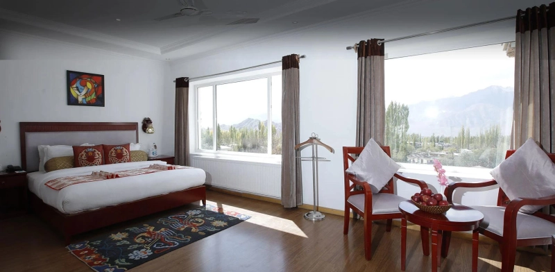 Enjoy High-End Himalayan Hospitality at Hotel The Zen Ladakh, best 5 star hotels in leh