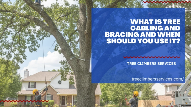 What Is Tree Cabling and Bracing and When Should You Use It?