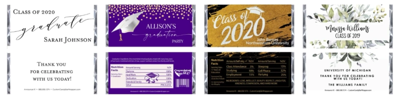 Celebrate Milestones with Graduation Candy Bar Wrappers Today