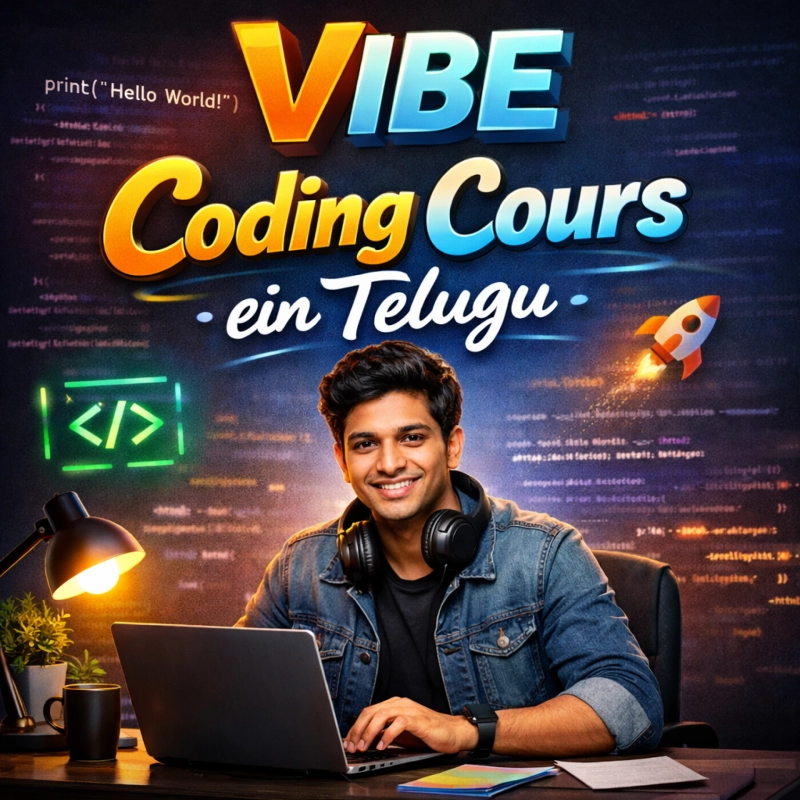 Vibe Coding Course in Telugu – Simplifying Programming for the Next Generation of Learners