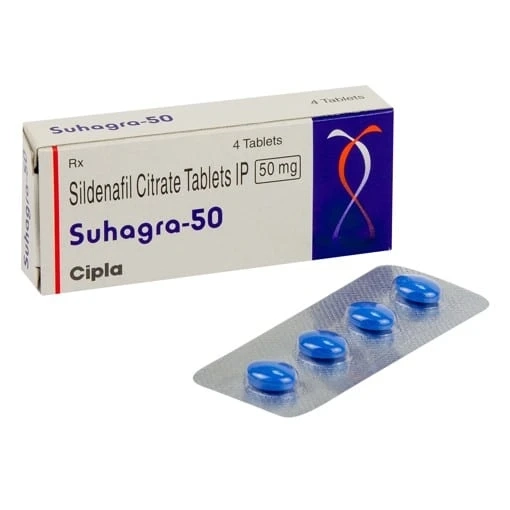 Buy Suhagra 50 MG Tablet - Price, Uses, Dosage, Side Effect