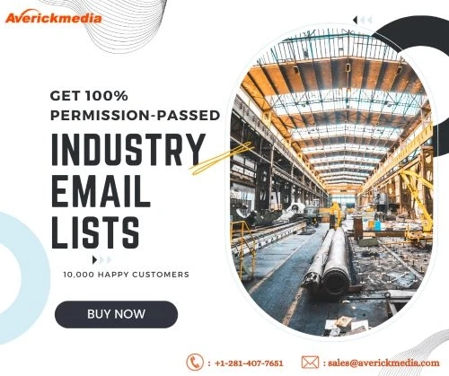 Will using the Industry Email Lists increase my response rates?