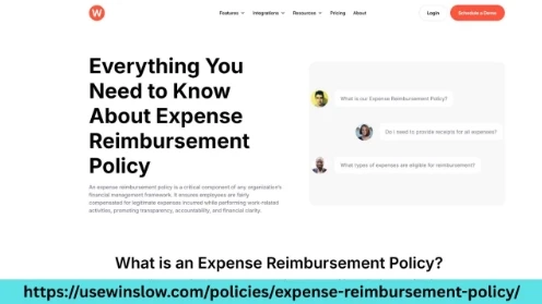 Create Expense Reimbursement Policy for HR and Finance Teams