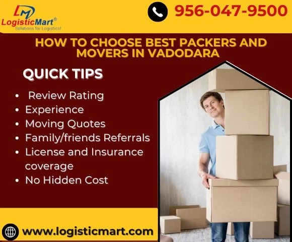  How to Simplify a Complex Home Shift with Packers and Movers in Vadodara?