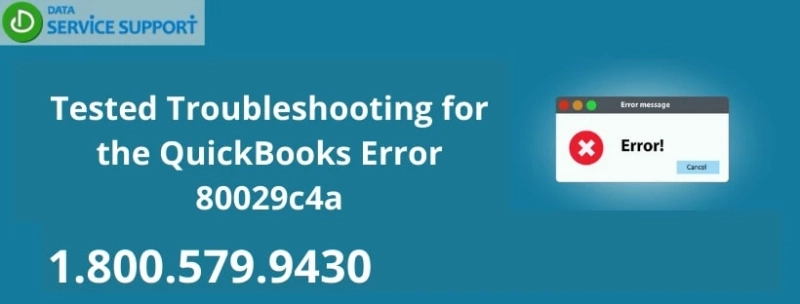 2021 Latest solutions to fix QuickBooks Error 80029c4a