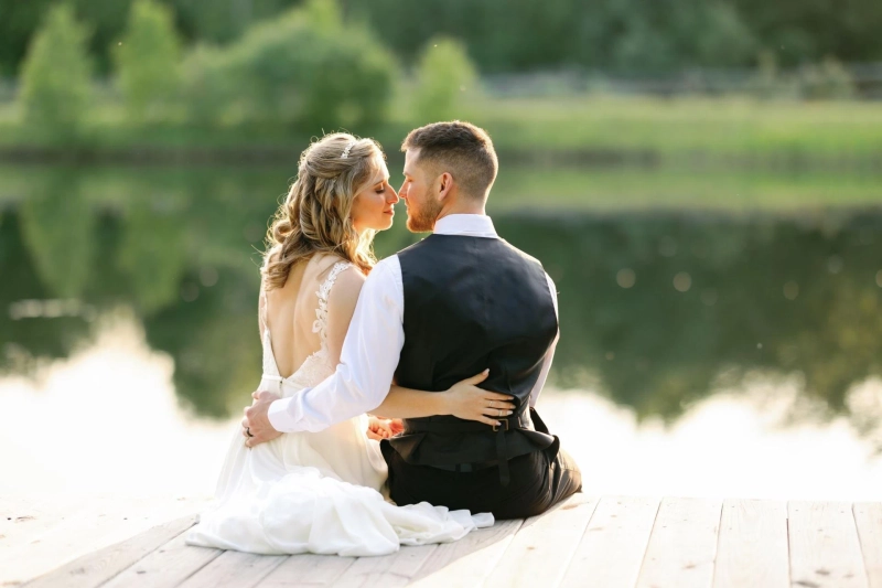 Elite sunset wedding photography Vermont for a wedding shoot
