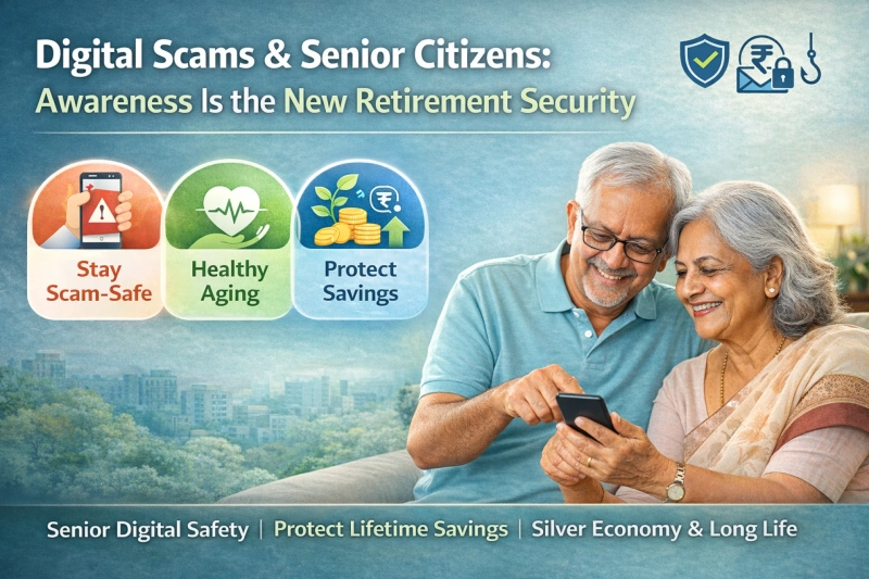 Digital Scams & Senior Citizens: Why Awareness Is the New Retirement Security