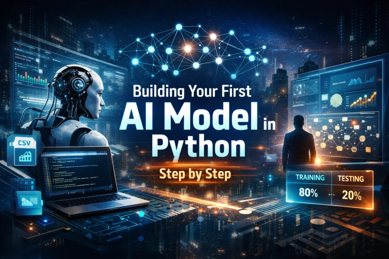 Building a First AI Model in Python Step by Step