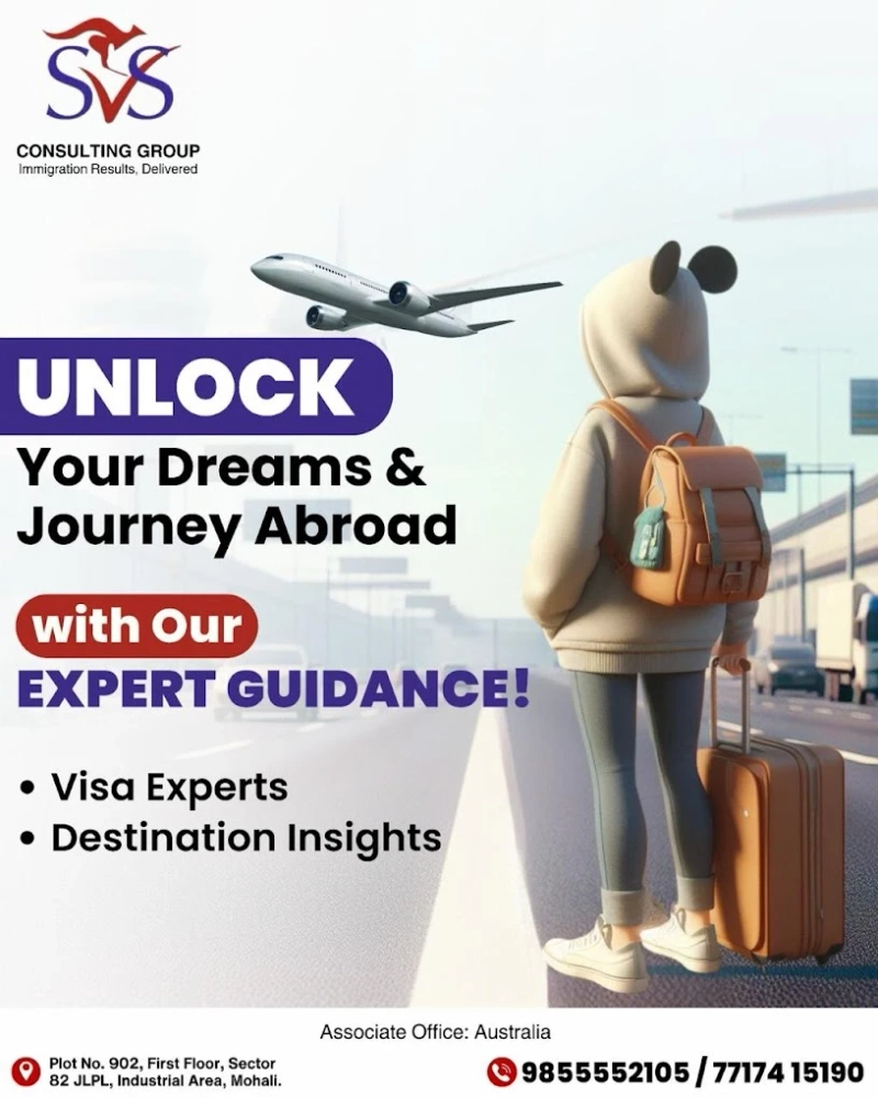 Australia Work Visa Consultant in Mohali for a Smooth Application — SVS Consulting Group