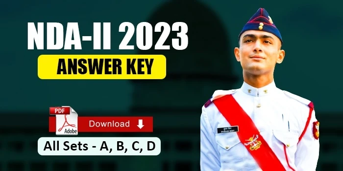 NDA 2 2023 Answer Key