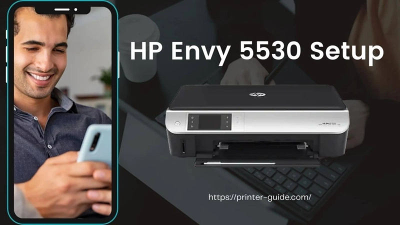 How To Setup HP Envy 5530 Wireless Printer on Windows and Mac