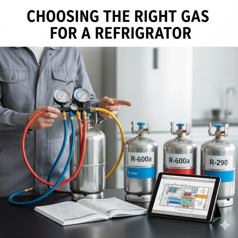 Choosing the Right Gas for a Refrigerator