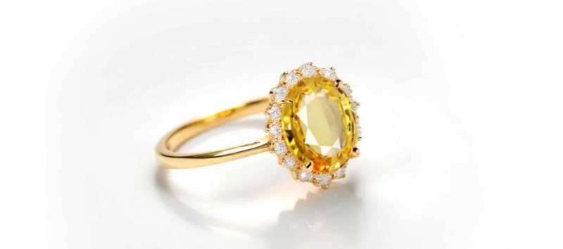 The Power of Yellow Sapphire in a Classic Ring