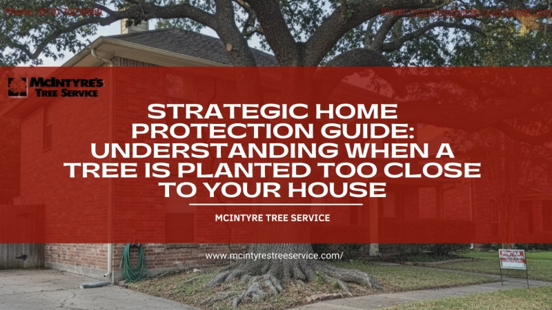 Strategic Home Protection Guide: Understanding When a Tree Is Planted Too Close to Your House