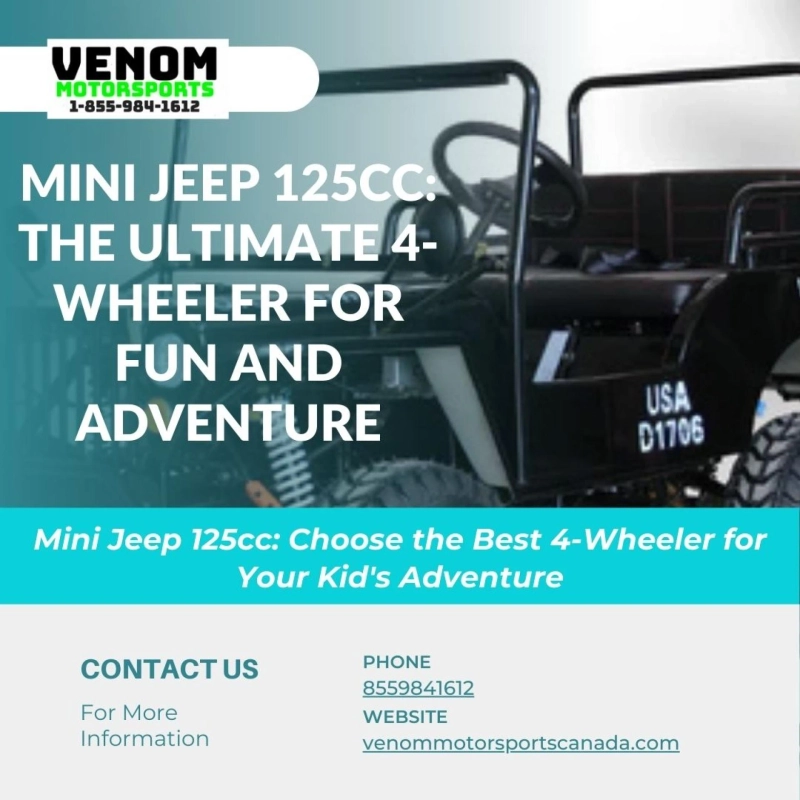 Mini Jeep 125cc: The Ultimate Compact Cruiser for Any Terrain