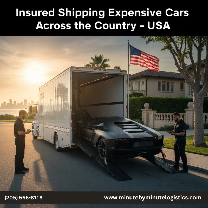 Insured Shipping Expensive Cars Across the Country - USA
