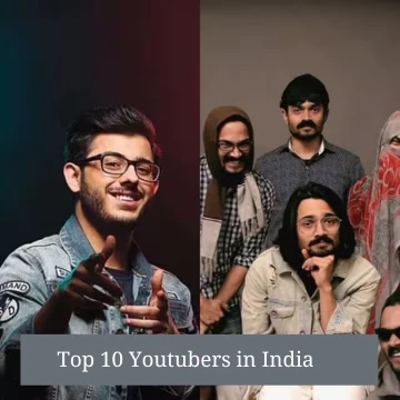 Top 10 Popular YouTubers in India in 2024