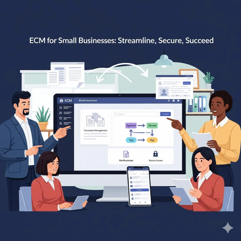 Top ECM Software for Small Businesses to Boost Productivity and Compliance