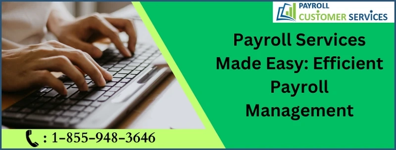 Payroll Services Made Easy: Efficient Payroll Management