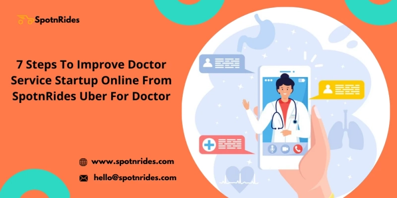 How SpotnRides Uber for Doctors App Initiate the Doctor Service Gainfully to The Market?