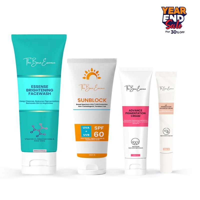 Effective Solutions for Face Pigmentation & Dark Spots - The Bare Essence