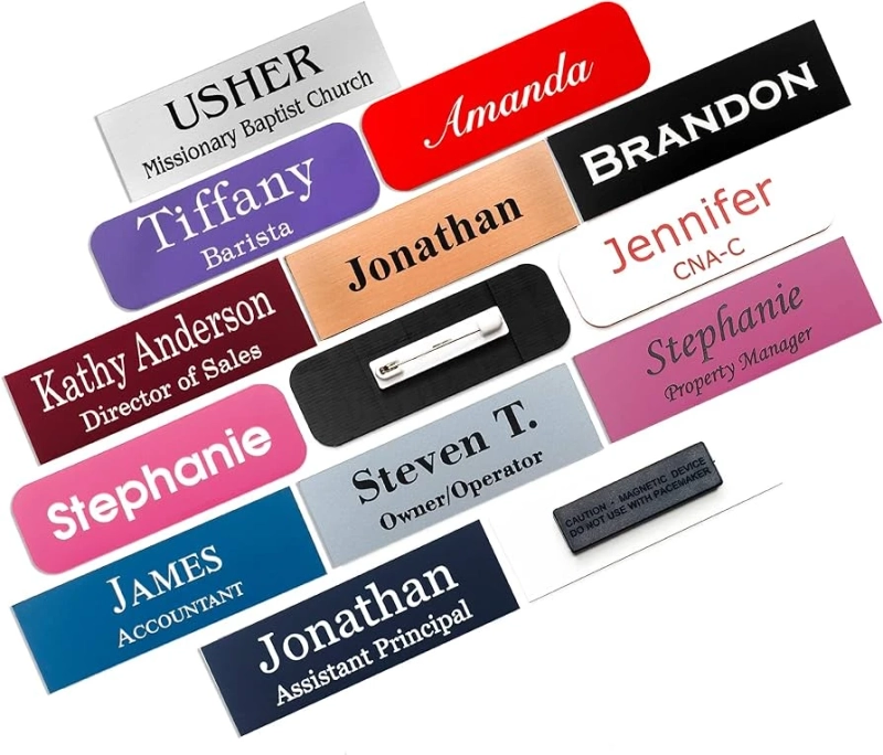 Enhancing Events and Celebrations with Color Name Badges & Awards